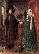 Jan Van Eyck Arnolfini Hochzeit oil painting artist